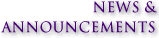 News & Announcements