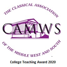 CAMWS Teaching Award 2020