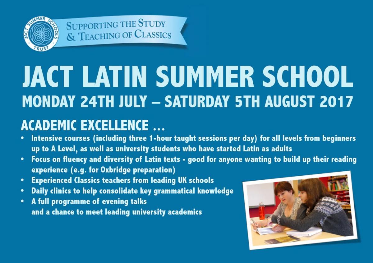 JACT Latin Summer School CAMWS